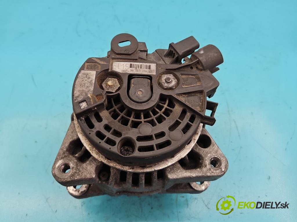 Peugeot 407 1.6 hdi 109 HP manual 80 kW 1560 cm3 4- Alternator 9646321880 (Alternátory)