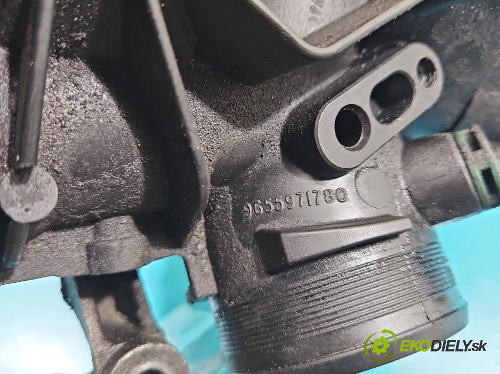 Peugeot 407 1.6 hdi 109 HP manual 80 kW 1560 cm3 4- klapka 9655971780 (Škrtiace klapky)