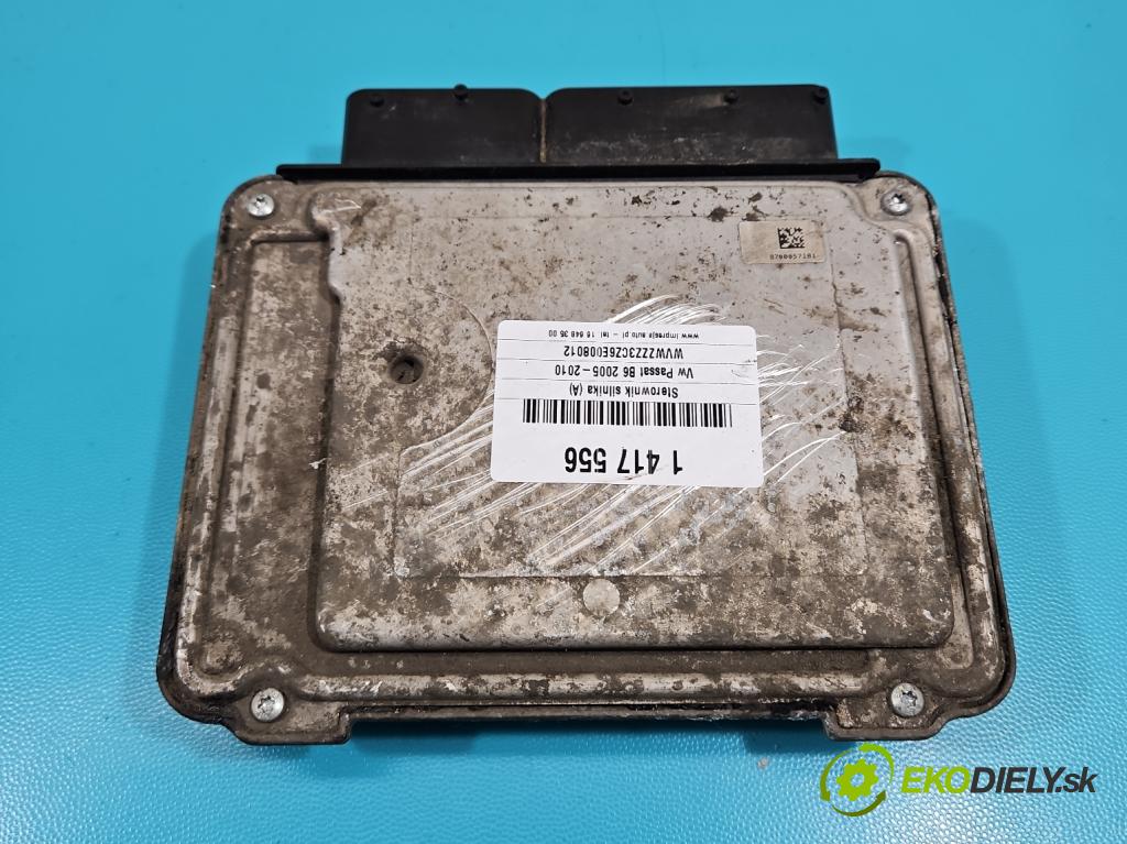 Vw Passat B6 2005-2010 2.0 TDI 140 HP manual 103 kW 1968 cm3 4- riadiaca jednotka motora 03G906021AB