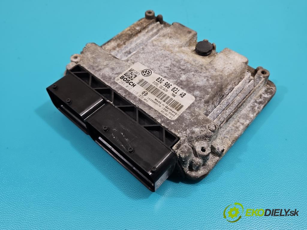 Vw Passat B6 2005-2010 2.0 TDI 140 HP manual 103 kW 1968 cm3 4- riadiaca jednotka motora 03G906021AB