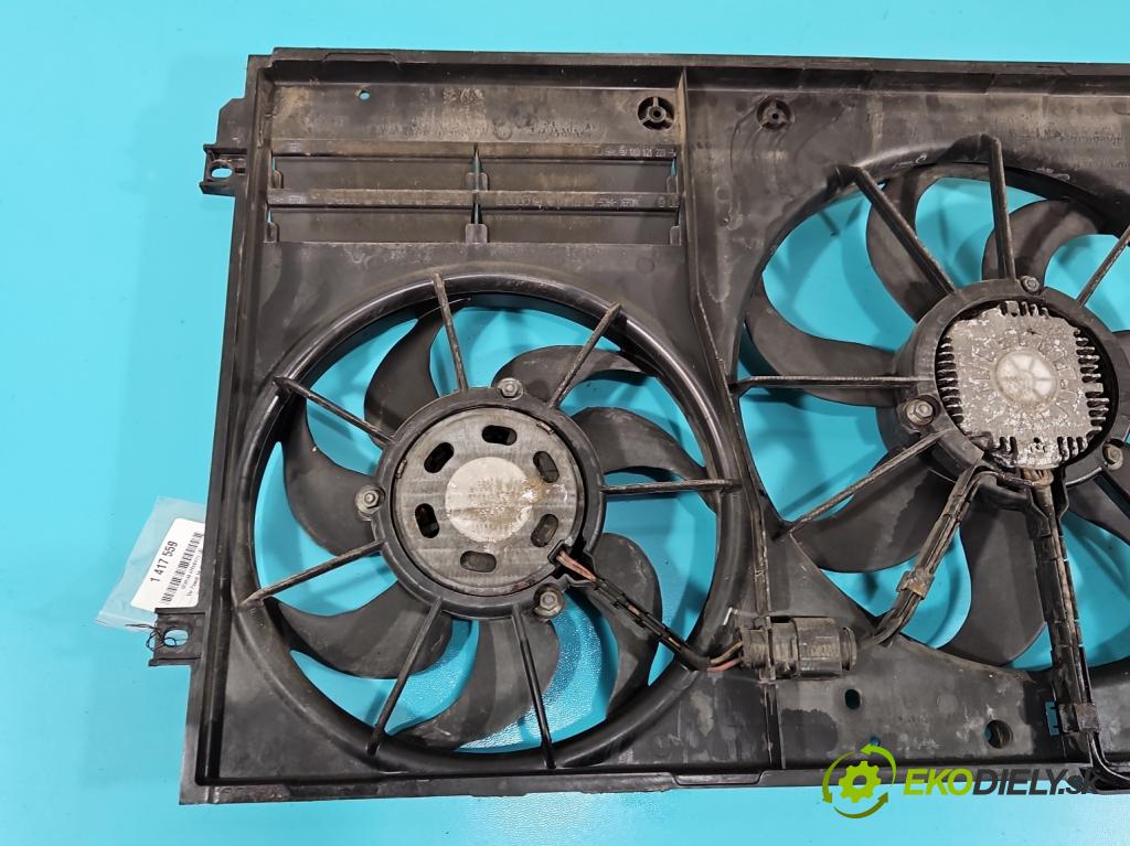 Vw Passat B6 2005-2010 2.0 TDI 140 HP manual 103 kW 1968 cm3 4- Ventilátor chladiča 1K0121207AA