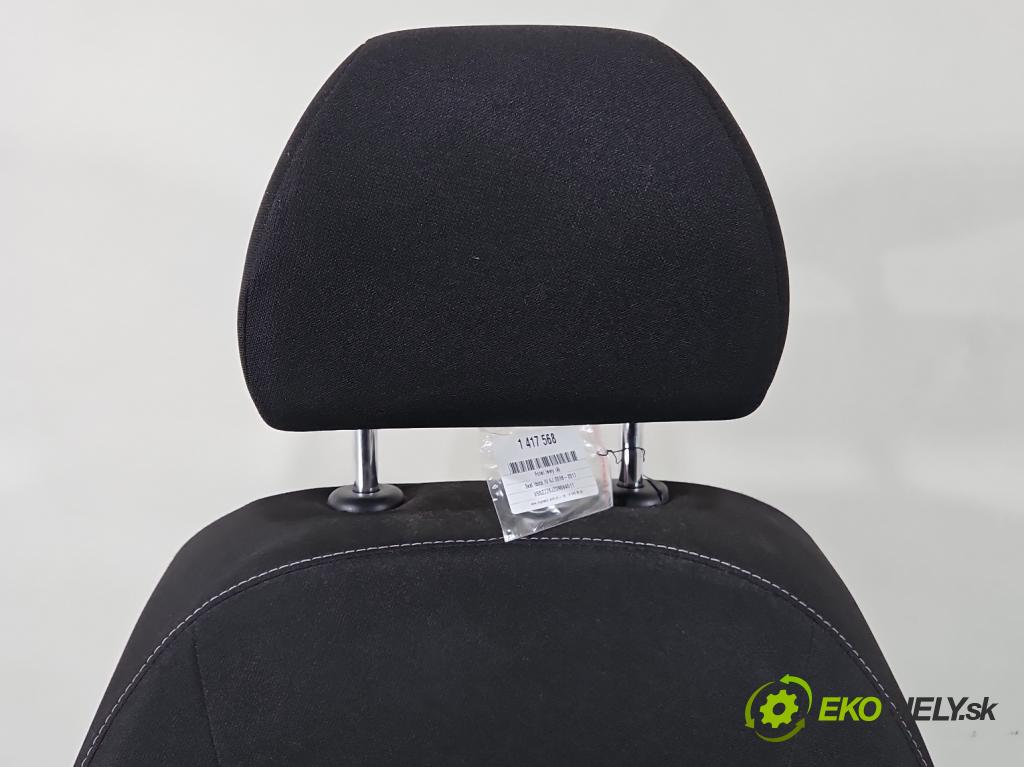 Seat Ibiza IV 6J 2008-2017 1.6 TDI 90 HP manual 66 kW 1598 cm3 5- Sedačka ľavý  (Sedačky, sedadlá)