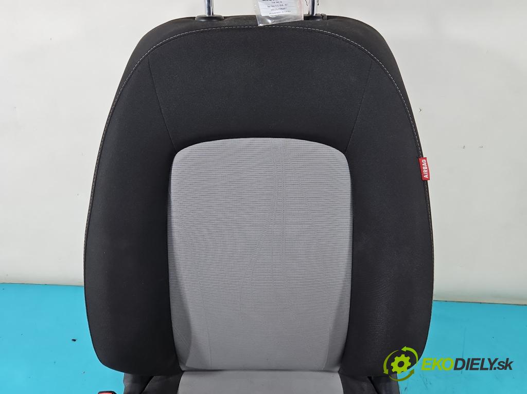 Seat Ibiza IV 6J 2008-2017 1.6 TDI 90 HP manual 66 kW 1598 cm3 5- Sedačka ľavý  (Sedačky, sedadlá)