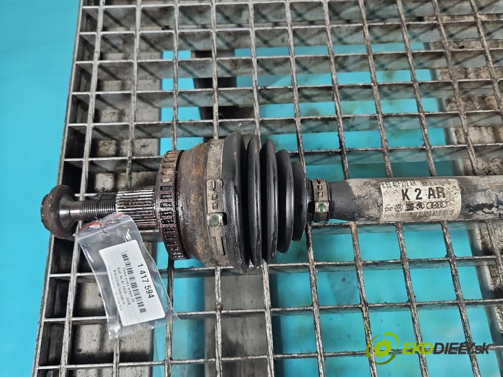 Audi A4 B7 2004-2008 1.8 T 163 HP manual 120 kW 1781 cm3 5- poloos predné pravé 8E0407272AR
