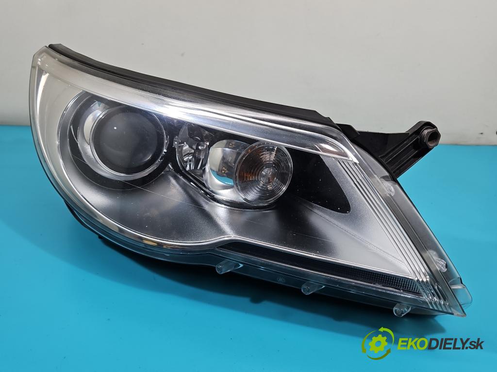 Vw Tiguan I 2007-2016 2.0 tdi 140 HP automatic 103 kW 1968 cm3 5- Reflektor: pravý 5N1941032K (Pravé)