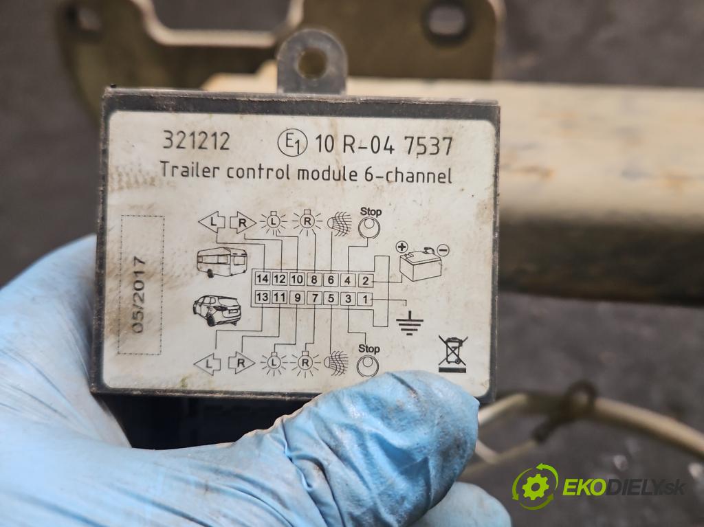 Fiat Doblo II 2010- 1.6 JTD (263a3000) 101 hp manual 74 kW 1598 cm3 5- oko tažné  (Tažná zařízení)