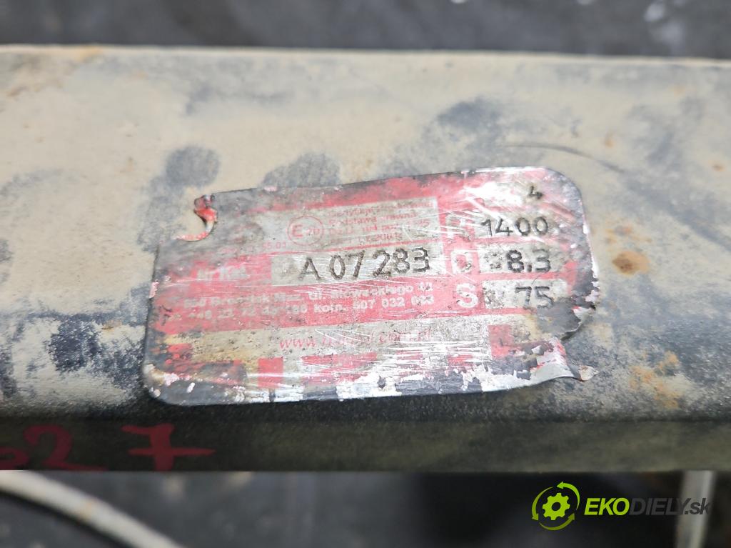 Fiat Doblo II 2010- 1.6 JTD (263a3000) 101 hp manual 74 kW 1598 cm3 5- oko tažné  (Tažná zařízení)