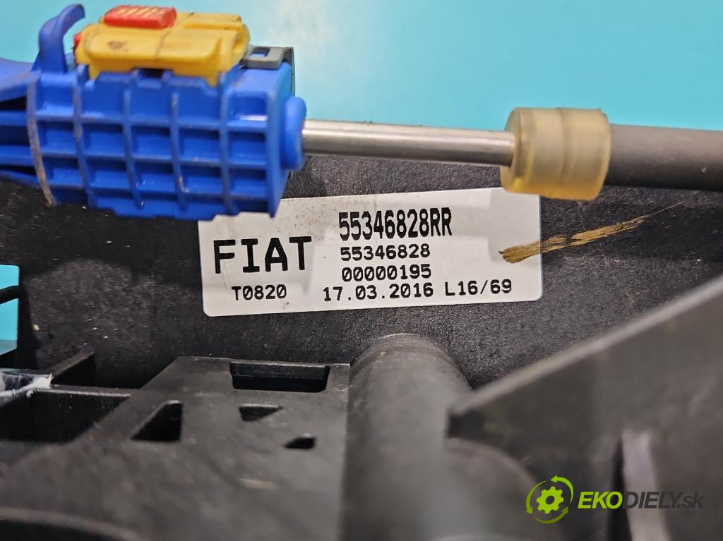 Fiat Doblo II 2010- 1.6 JTD 101 HP manual 74 kW 1598 cm3 5- Páka: Změny: stupeň,rýchlosť 55346828RR (Rýchlostné páky / kulisy)