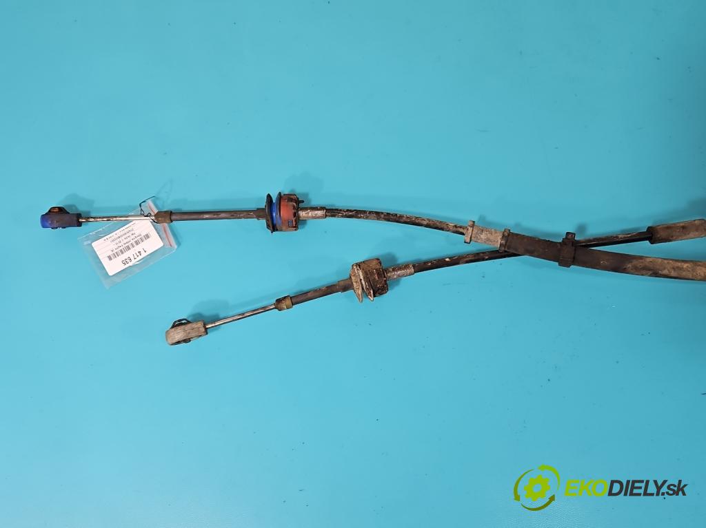 Fiat Doblo II 2010- 1.6 JTD 101 HP manual 74 kW 1598 cm3 5- Páka: Změny: stupeň,rýchlosť 55346828RR (Rýchlostné páky / kulisy)