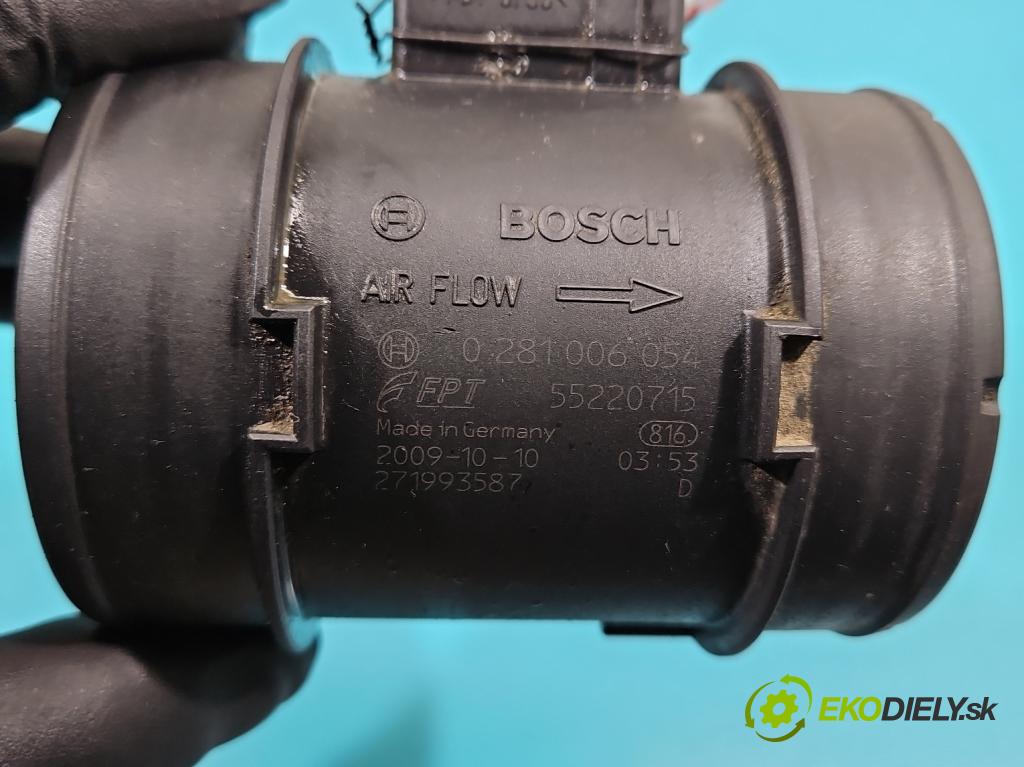 Fiat Doblo II 2010- 1.6 JTD 101 HP manual 74 kW 1598 cm3 5- průtokoměr: 0281006054 (Váhy vzduchu)