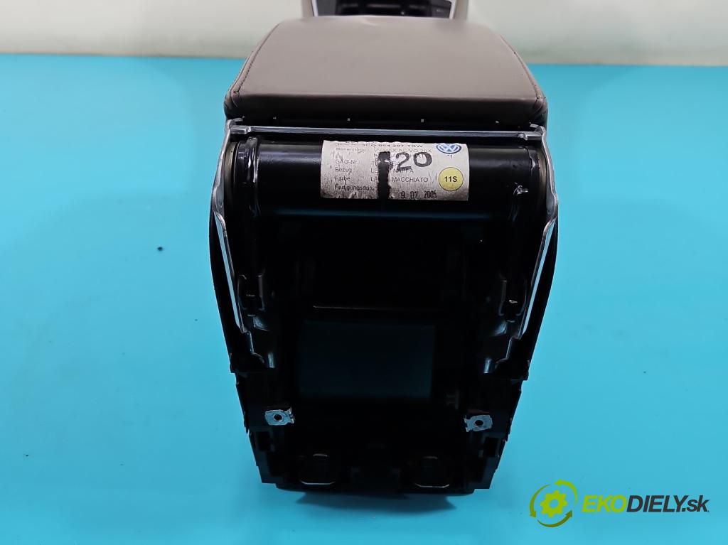 Vw Passat B6 2005-2010 2.0 TDI 140 HP manual 103 kW 1968 cm3 4- operadlo 3C0863319G (Lakťové opierky)