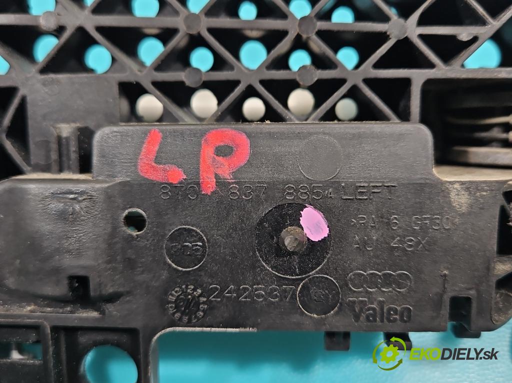 Audi Q5 2008-2016 2.0 TFSI 224hp automatic 165 kW 1984 cm3 5- rukoväť predné ľavé mimo: 8T0837885 (Vonkajšie predné ľavé)