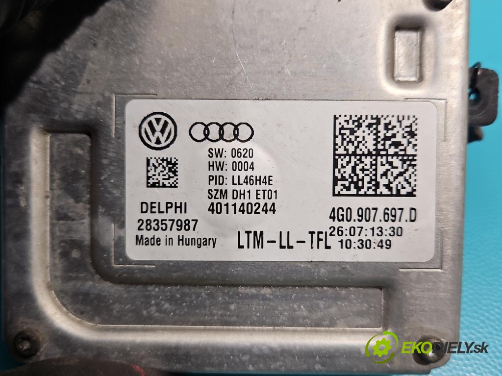 Audi Q5 2008-2016 2.0 TFSI 224hp automatic 165 kW 1984 cm3 5- střídač: xenon 4G0907697D (Riadiaca jednotka xenónu)