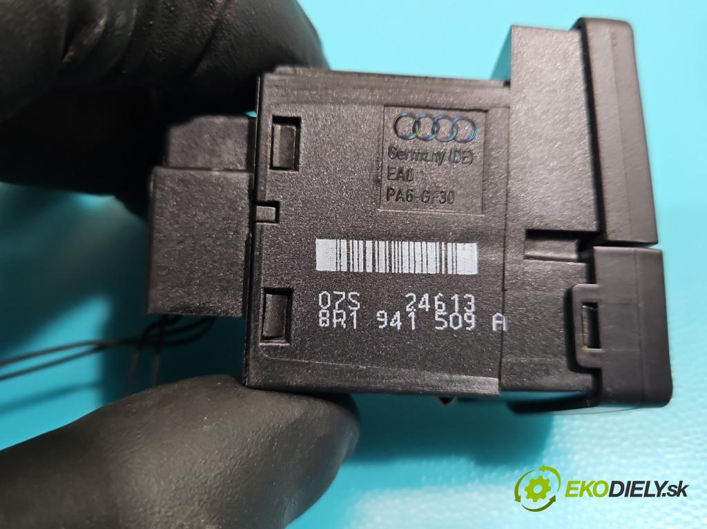 Audi Q5 2008-2016 2.0 TFSI 224hp automatic 165 kW 1984 cm3 5- prepínač světla: pohotovosť: 8R1941509A