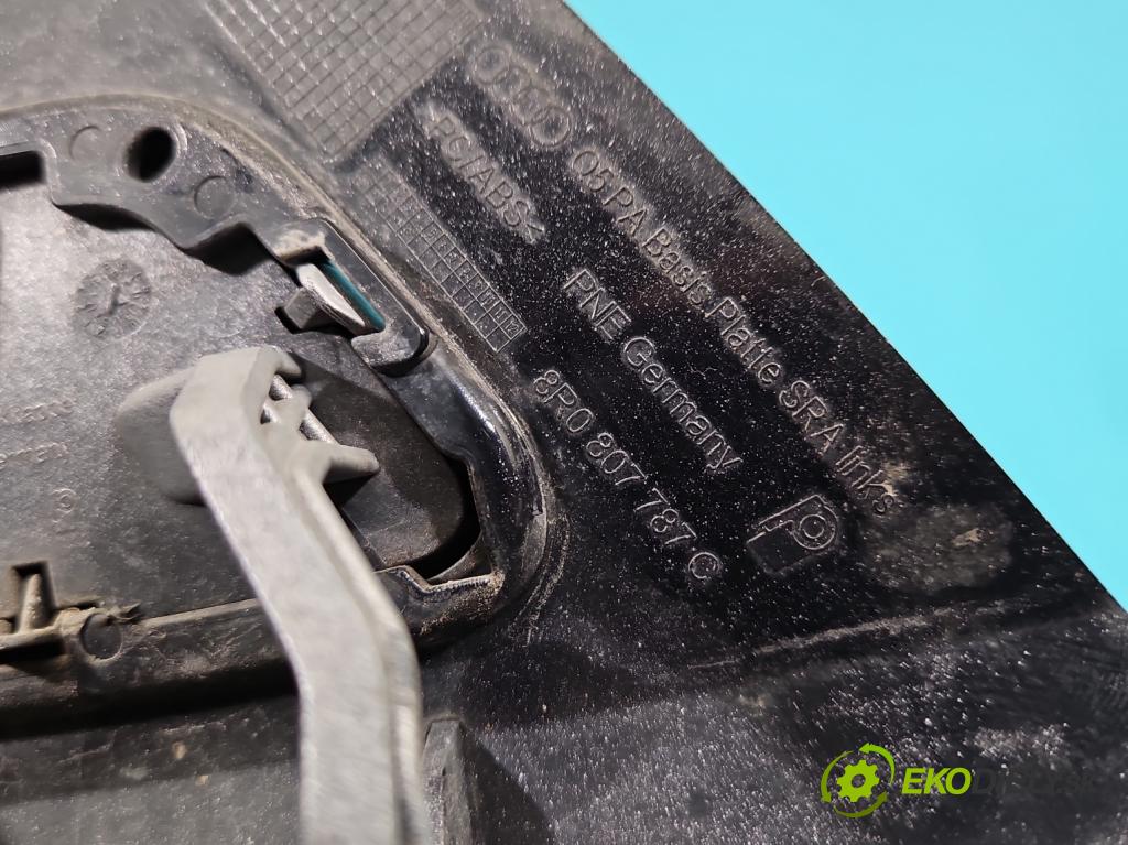 Audi Q5 2008-2016 2.0 TFSI 224 hp automatic 165 kW 1984 cm3 5- Zaślepka: ostřikovačů levé 8R0955275C