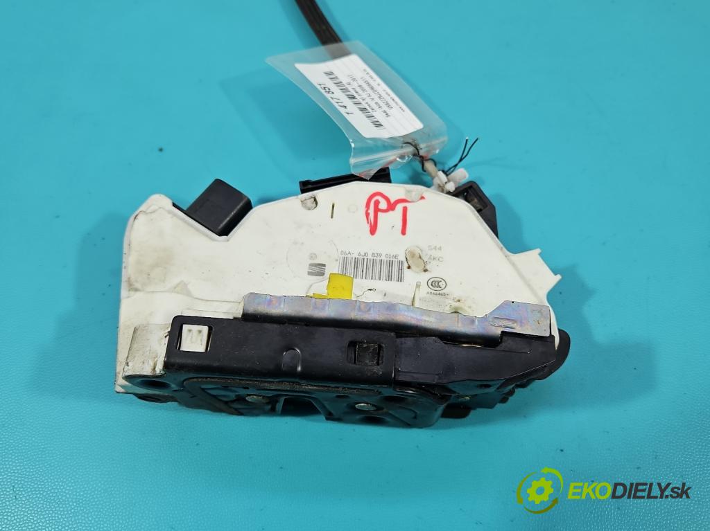 Seat Ibiza IV 6J 2008-2017 1.6 TDI 90 hp manual 66 kW 1598 cm3 5- zámek zadní pravý 6J0839016E