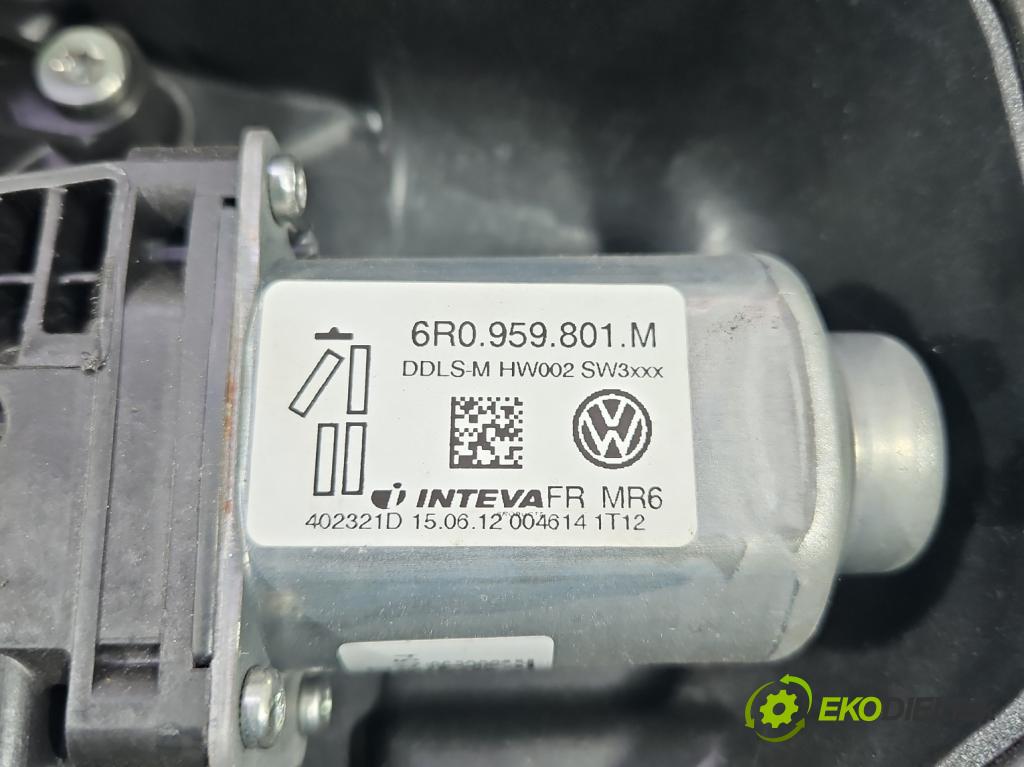 Seat Ibiza IV 6J 2008-2017 1.6 TDI 90 hp manual 66 kW 1598 cm3 5- mechanismus stahování přední levý 6R0959801M