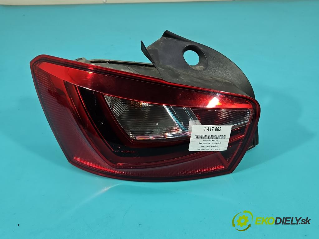 Seat Ibiza IV 6J 2008-2017 1.6 TDI 90 HP manual 66 kW 1598 cm3 5- svetlo / reflektor zadné ľavé  (Kľučka dverí ostatné)