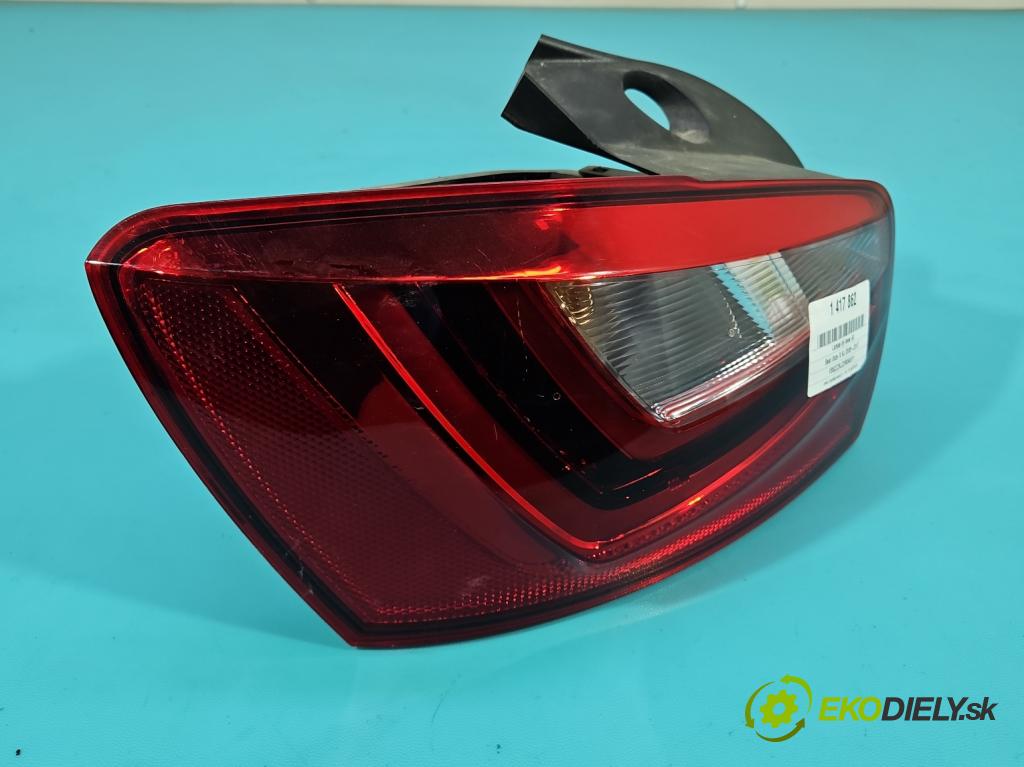 Seat Ibiza IV 6J 2008-2017 1.6 TDI 90 HP manual 66 kW 1598 cm3 5- svetlo / reflektor zadné ľavé  (Kľučka dverí ostatné)