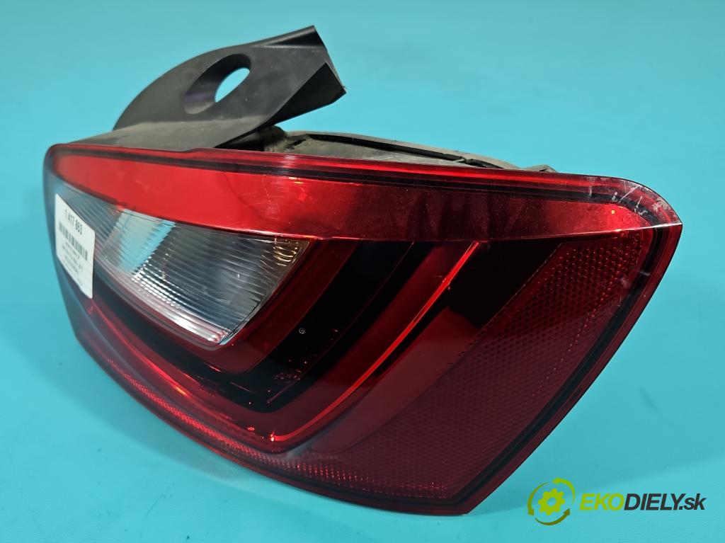 Seat Ibiza IV 6J 2008-2017 1.6 TDI 90 HP manual 66 kW 1598 cm3 5- svetlo / reflektor zadné pravé 6J4945258B (Kľučka dverí ostatné)