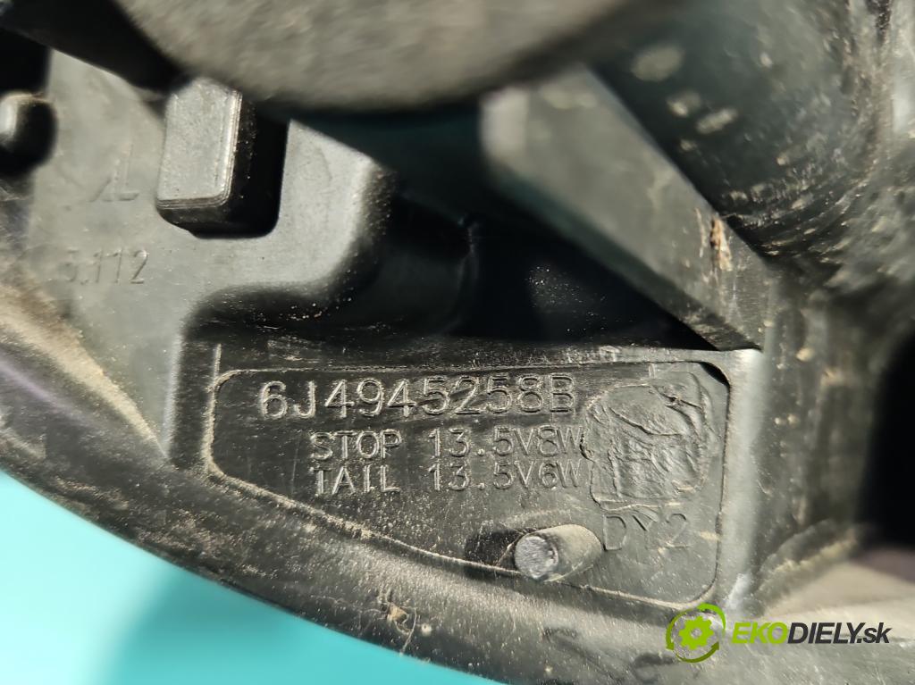 Seat Ibiza IV 6J 2008-2017 1.6 TDI 90 HP manual 66 kW 1598 cm3 5- svetlo / reflektor zadné pravé 6J4945258B (Kľučka dverí ostatné)