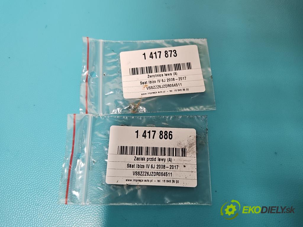 Seat Ibiza IV 6J 2008-2017 1.6 TDI 90 HP manual 66 kW 1598 cm3 5- náboj ľavé  (Náboje)