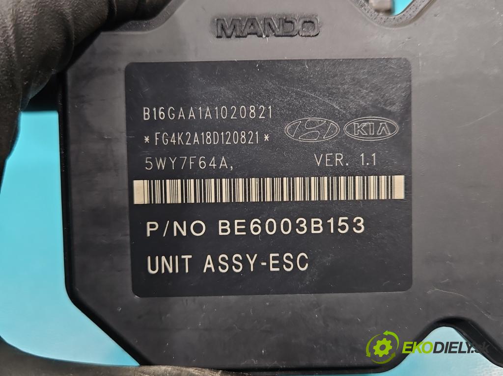 Hyundai Ix35 2.0 16V 163 HP automatic 120 kW 1998 cm3 5- čerpadlo abs 58920-2Y700 (Pumpy ABS)