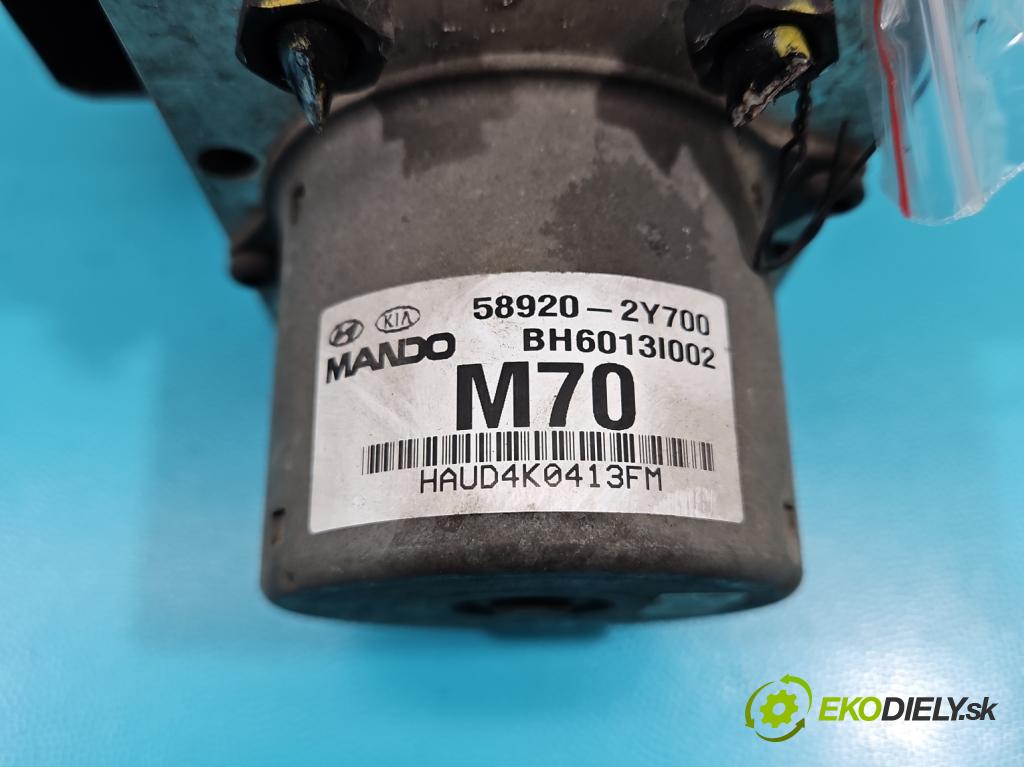 Hyundai Ix35 2.0 16V 163 HP automatic 120 kW 1998 cm3 5- čerpadlo abs 58920-2Y700 (Pumpy ABS)