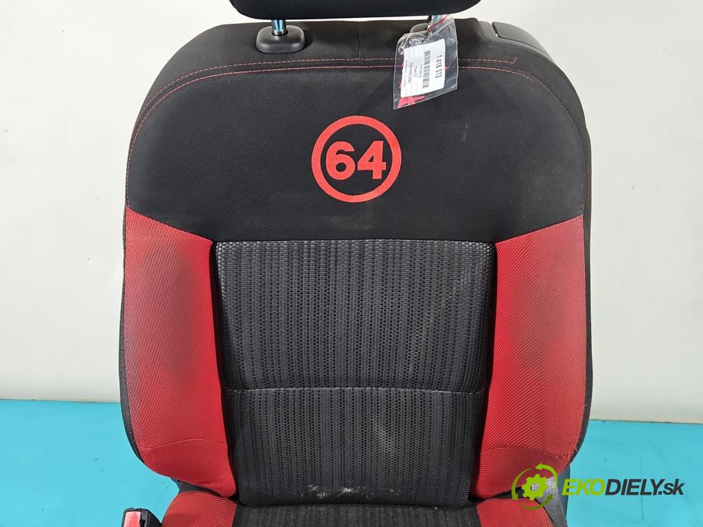 Peugeot 207 1.6 hdi 111KM manual 82 kW 1560 cm3 2- Sedačka ľavý  (Sedačky, sedadlá)