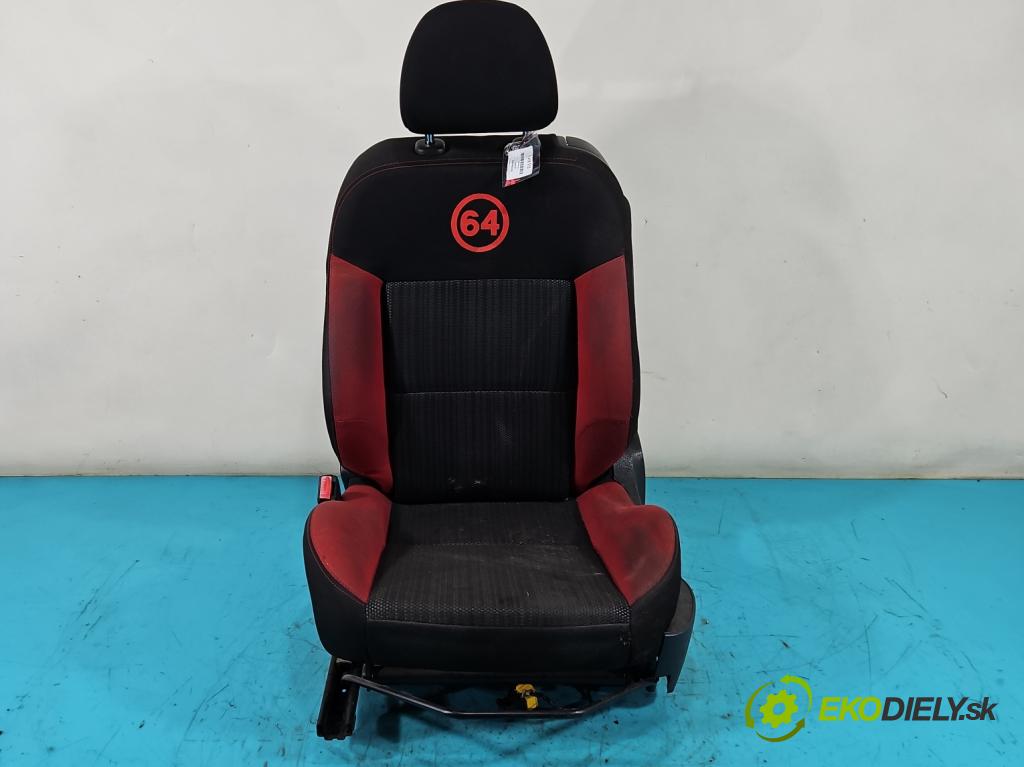 Peugeot 207 1.6 hdi 111KM manual 82 kW 1560 cm3 2- Sedačka ľavý  (Sedačky, sedadlá)
