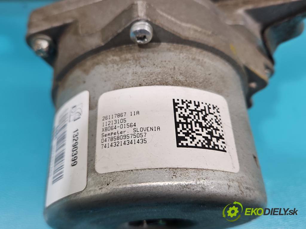 Opel Corsa D 2006-2014 1.2 16V 80 HP manual 59 kW 1229 cm3 3- čerpadlo posilovač 13290399 (Servočerpadlo, pumpa riadenia)