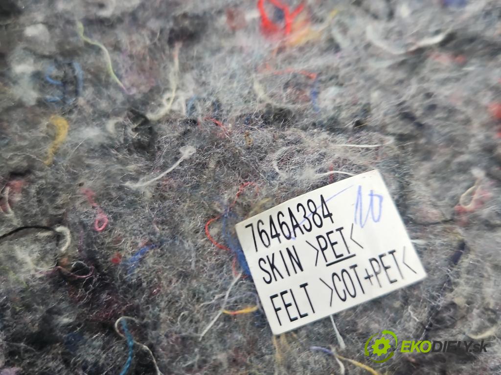 Mitsubishi Space Star II 2012-2020 1.0 71 hp manual 52 kW 999 cm3 5- koberec do auta kufra: 7646A384