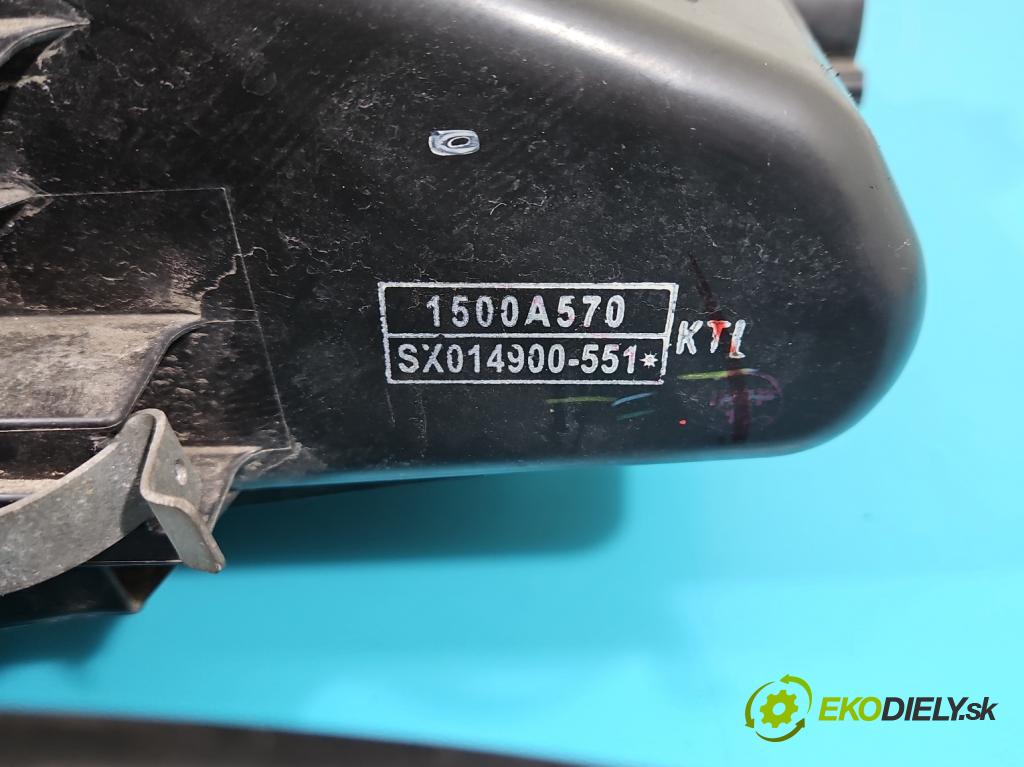 Mitsubishi Space Star II 2012-2020 1.0 71 HP manual 52 kW 999 cm3 5- obal filtra vzduchu 1505A589 (Obaly filtrov vzduchu)