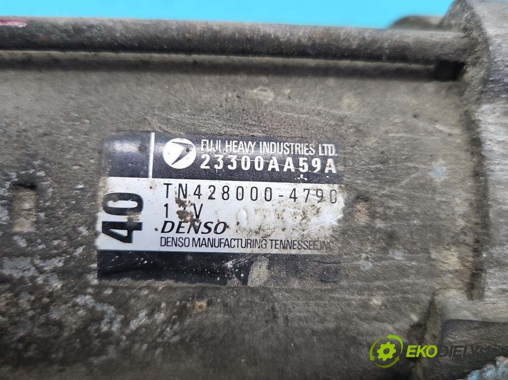 Subaru Outback III 2003-2009 2.5 boxer 204 HP automatic 150 kW 2457 cm3 5- štartér TN428000-4790 (Štartéry)
