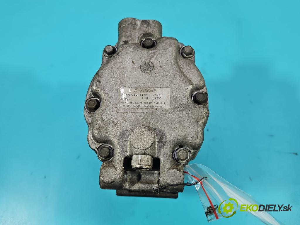 Subaru Outback III 2003-2009 2.5 boxer 204 HP automatic 150 kW 2457 cm3 5- Kompresor: klimatizácie 447260-7940 (Kompresory klimatizácie)