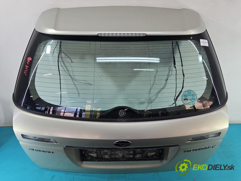 Subaru Outback III 2003-2009 2.5 boxer 204 hp automatic 150 kW 2457 cm3 5- zadní kufrové dveře  (Zadní kapoty)