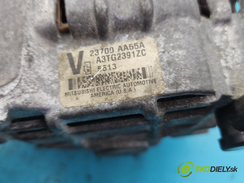 Subaru Outback III 2003-2009 2.5 boxer 204 HP automatic 150 kW 2457 cm3 5- Alternator 23700AA55A (Alternátory)
