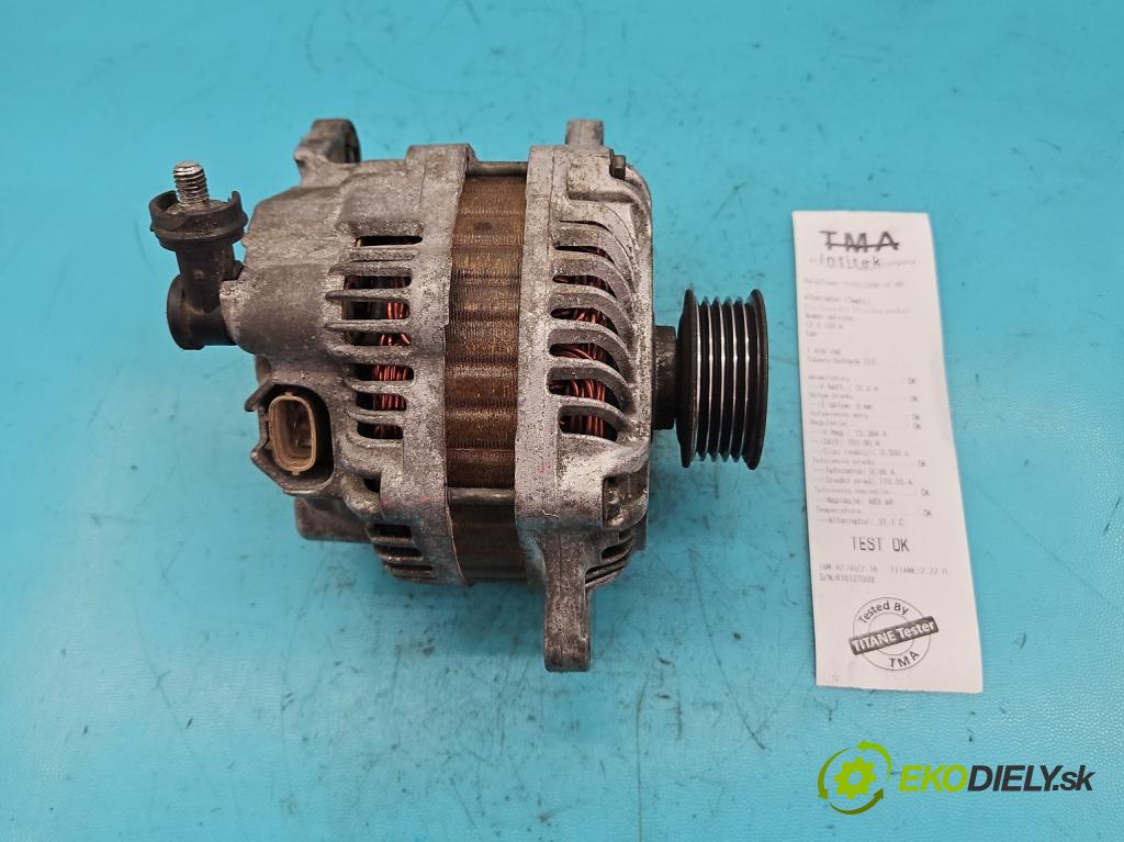 Subaru Outback III 2003-2009 2.5 boxer 204 HP automatic 150 kW 2457 cm3 5- Alternator 23700AA55A (Alternátory)