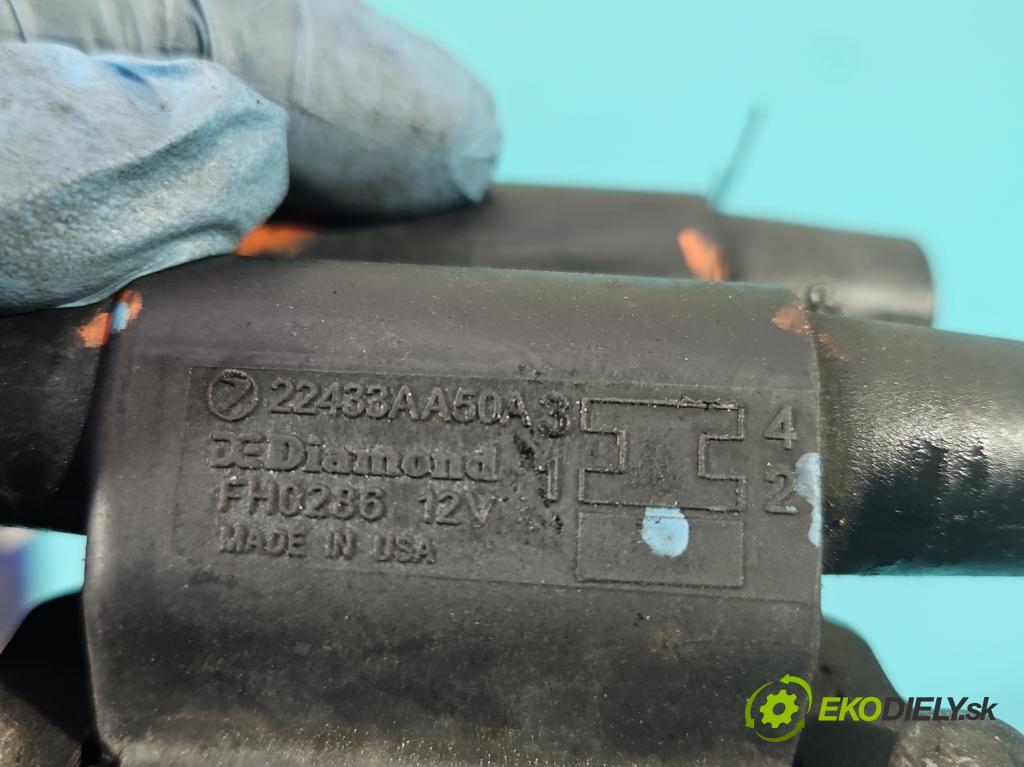 Subaru Outback III 2003-2009 2.5 boxer 204 HP automatic 150 kW 2457 cm3 5- cievka zapaľovacia FH0286 (Zapaľovacie cievky, moduly)