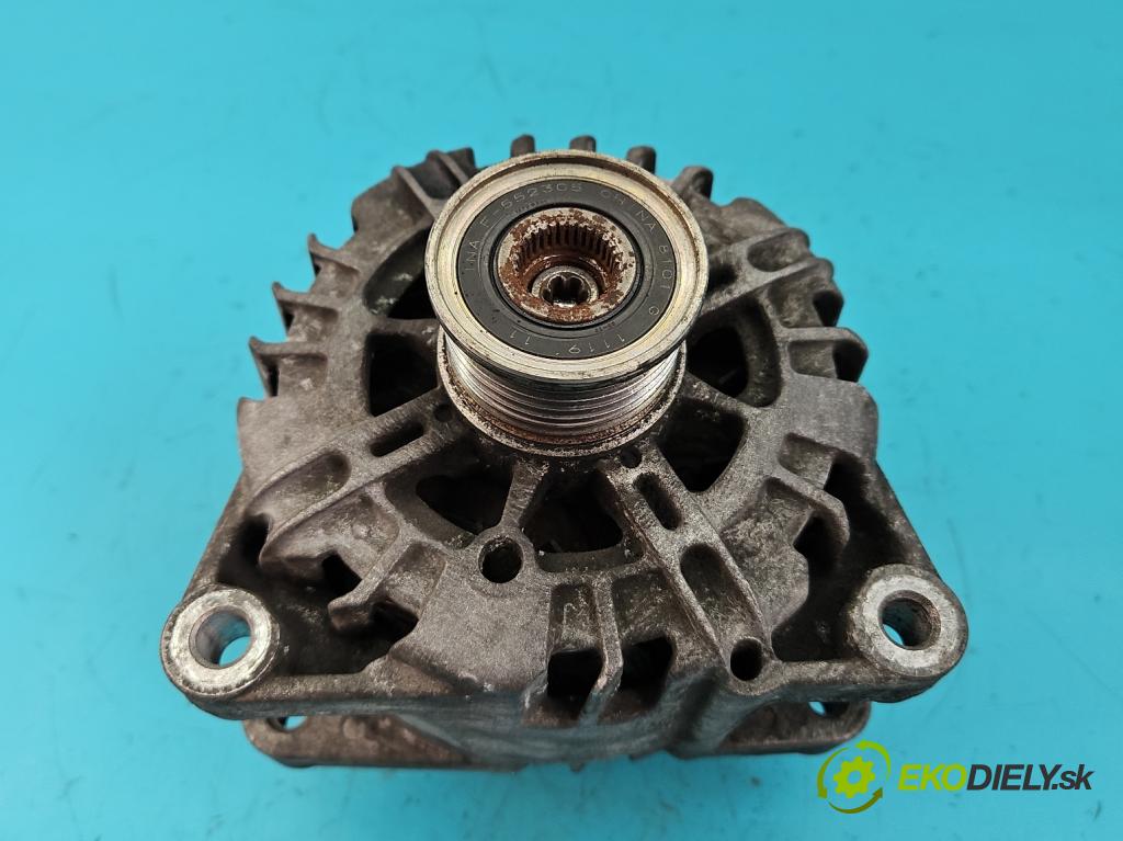 Peugeot 308 I 2007-2013 1.6 HDI 109 HP manual 80 kW 1560 cm3 3- Alternator 9665617780 (Alternátory)