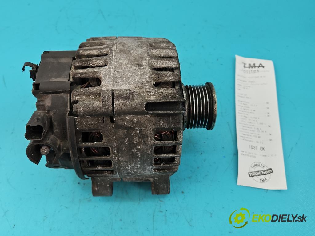 Peugeot 308 I 2007-2013 1.6 HDI 109 HP manual 80 kW 1560 cm3 3- Alternator 9665617780 (Alternátory)