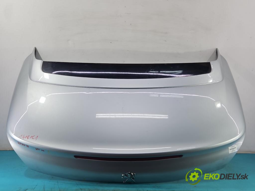 Peugeot 207 1.6 hdi 111KM manual 82 kW 1560 cm3 2- zadní kufrové dveře  (Zadní kapoty)