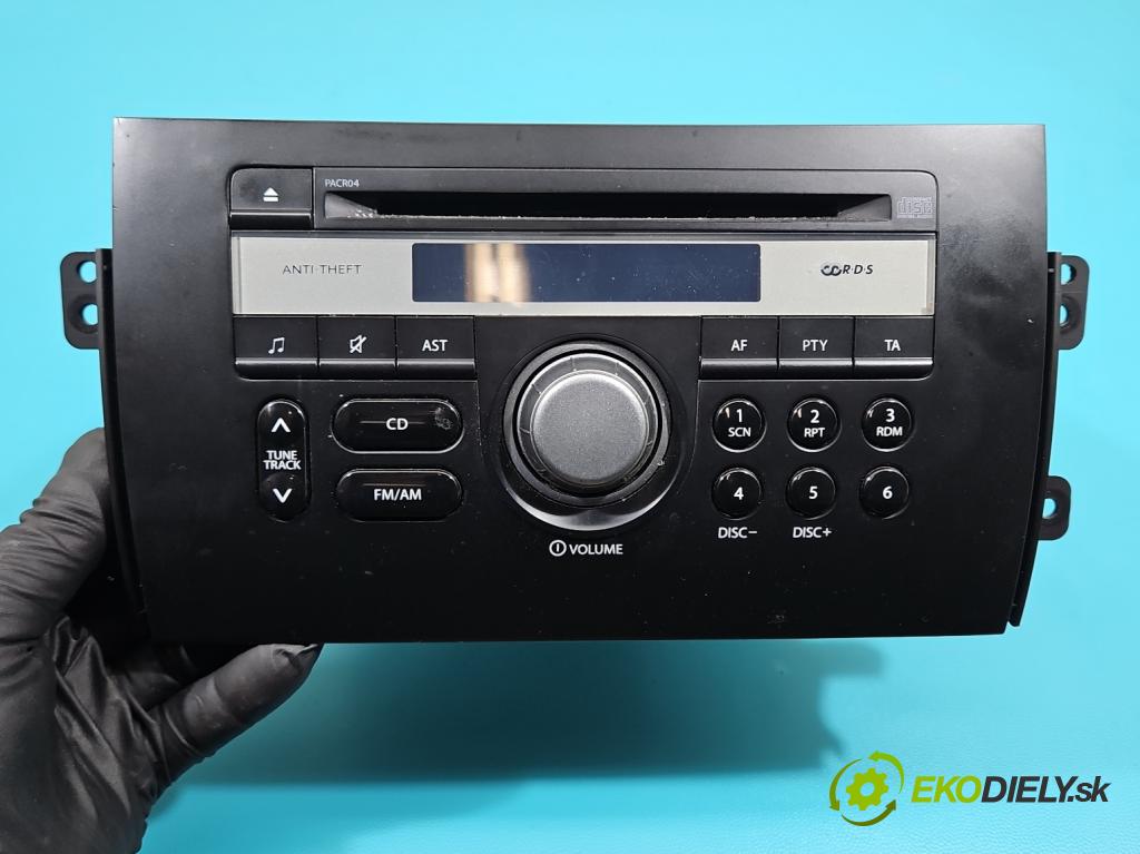 Fiat Sedici 1.9 jtd 120 HP manual 88 kW 1910 cm3 5- Radio originál 39101-79J0
