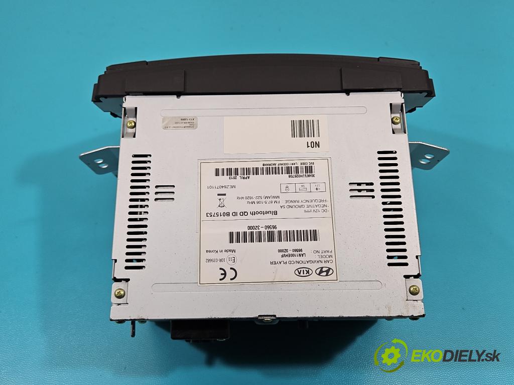 Hyundai I40 1.7 crdi 136 HP manual 100 kW 1685 cm3 5- Radio originál 96560-3Z000