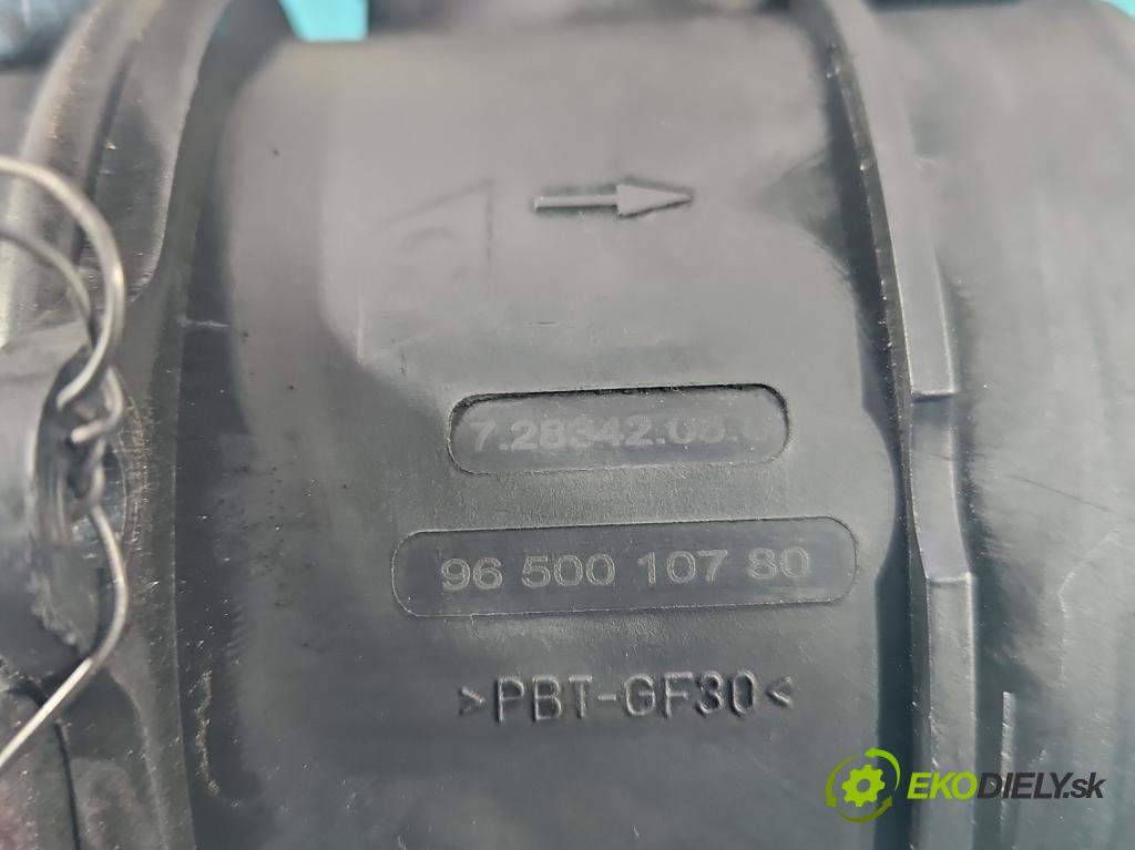 Peugeot 407 1.6 hdi 109 HP manual 80 kW 1560 cm3 5- průtokoměr: 9650070180 (Váhy vzduchu)