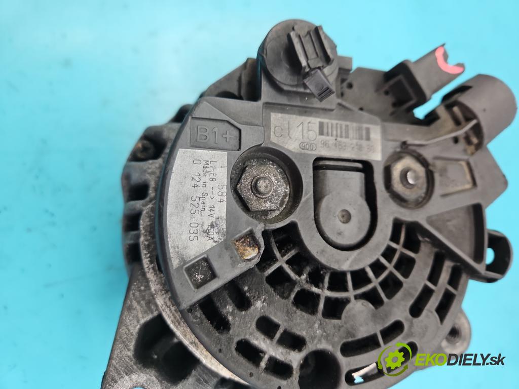 Peugeot 407 1.6 hdi 109 HP manual 80 kW 1560 cm3 5- Alternator 9646321880 (Alternátory)