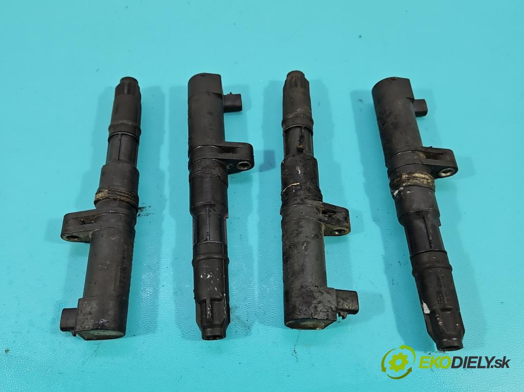 Renault Megane II 2003-2008 1.6 16V 113 HP manual 83 kW 1598 cm3 5- cievka zapaľovacia 0040100052 (Zapaľovacie cievky, moduly)