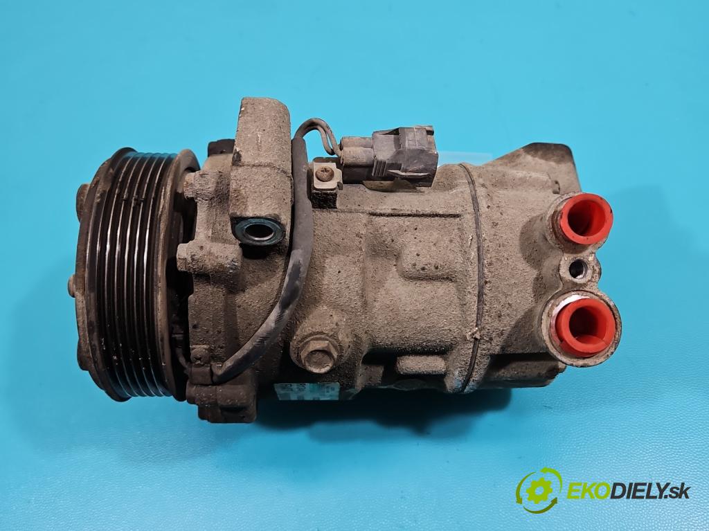 Fiat Doblo II 2010- 1.6 JTD 101 HP manual 74 kW 1598 cm3 5- Kompresor: klimatizácie 51868880 (Kompresory klimatizácie)