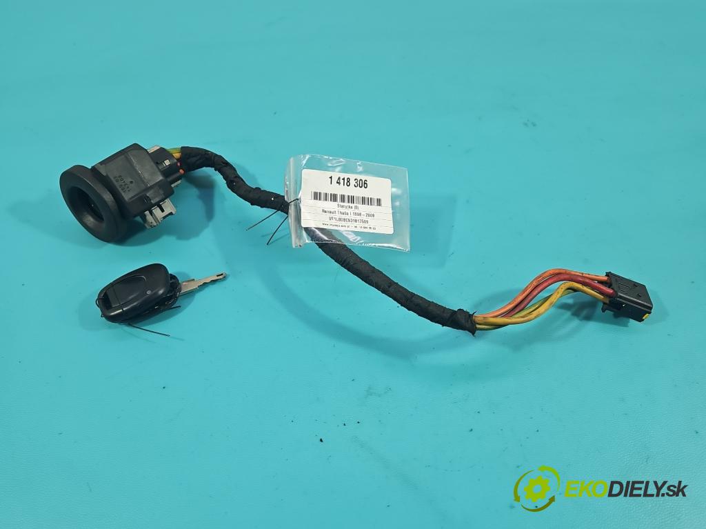 Renault Thalia I 1998-2009 1.4 8V 75 HP manual 55 kW 1390 cm3 4- Spínačka  (Spínacie skrinky a kľúče)