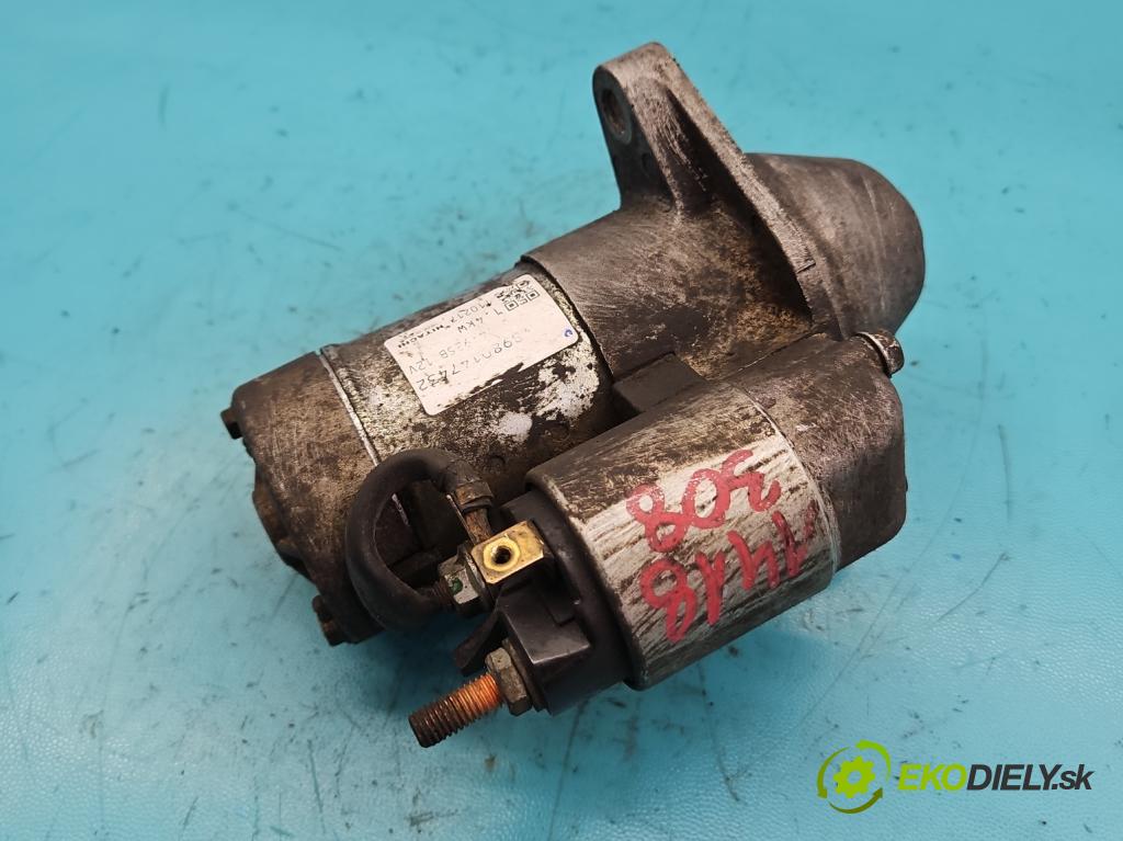 Opel Astra IV 2009-2015 1.7 CDTI 125 HP manual 92 kW 1686 cm3 5- štartér 8980147432 (Štartéry)